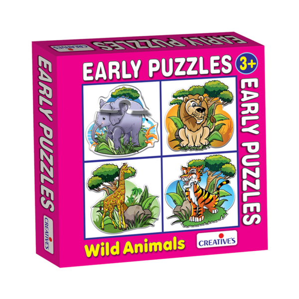 Creative's- Early Puzzles – Wild Animals