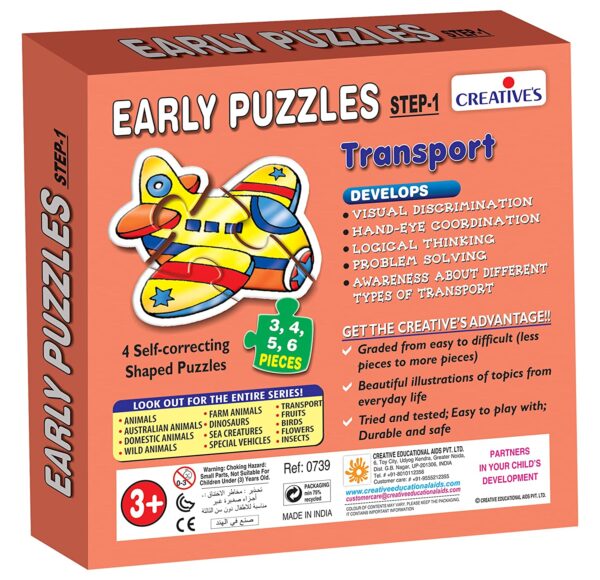 Creative's- Early Puzzles – Transport