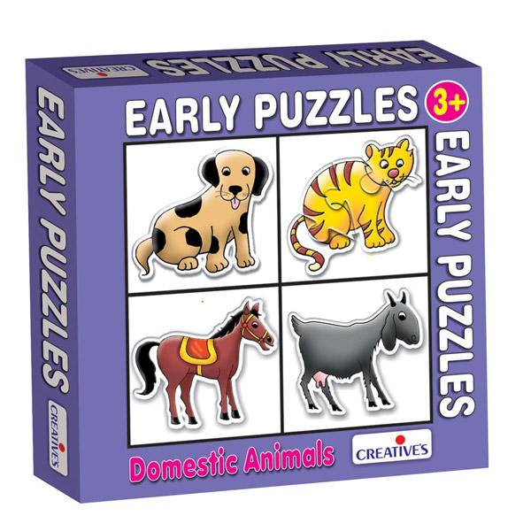 Creative's- Early Puzzles – Domestic Animals