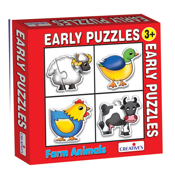 Creative's- Early Puzzles – Farm Animals