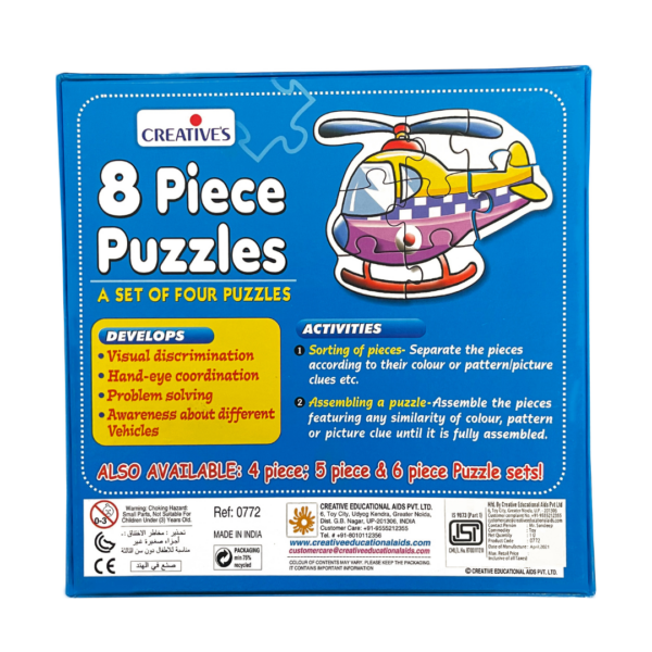 8 Piece Puzzles