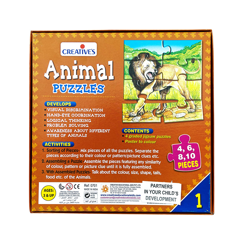 First Puzzles – Pet Animals - Creative Educational Aids