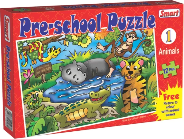 Pre-School Puzzle Animals-1