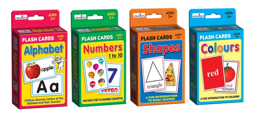 Creative's Flash Cards Combo Pack of 4