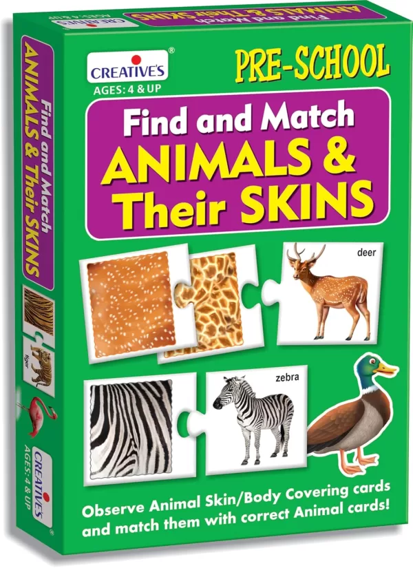 Find & Match Animals & Their Skins