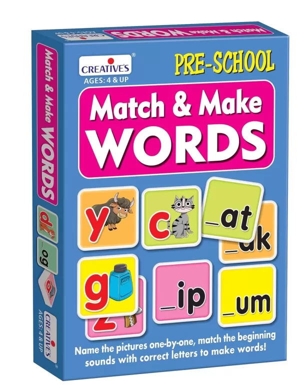 Creative's Match & Make Words & Find and Match Animals & Their Skins