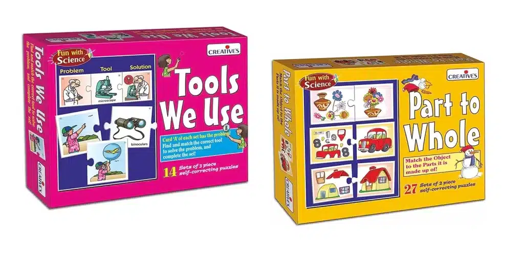 Creative's Tools We Use & Part to Whole Special Education Combo Pack Sets of 2 Box