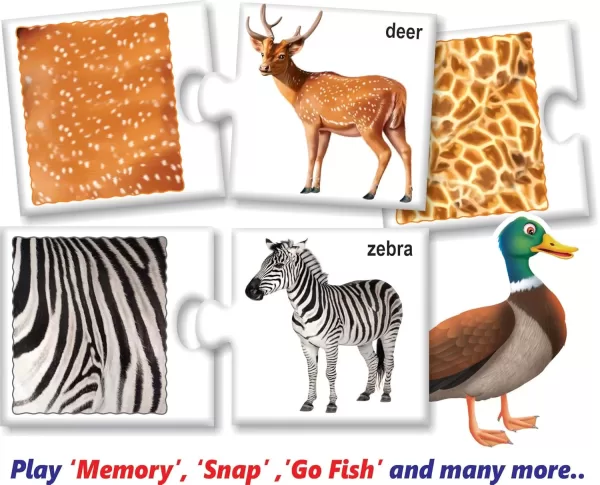 Creative's Match & Make Words & Find and Match Animals & Their Skins