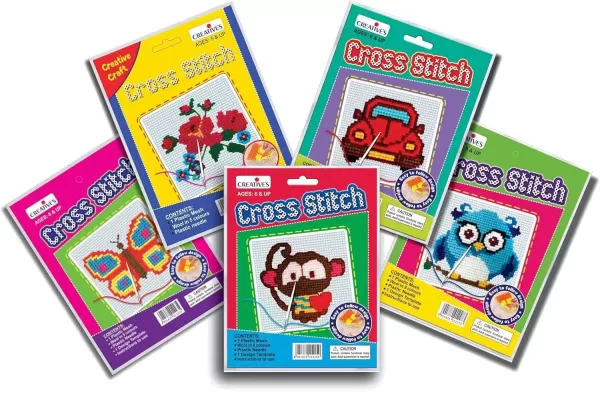 Creative's Cross Stitch Pack of 5