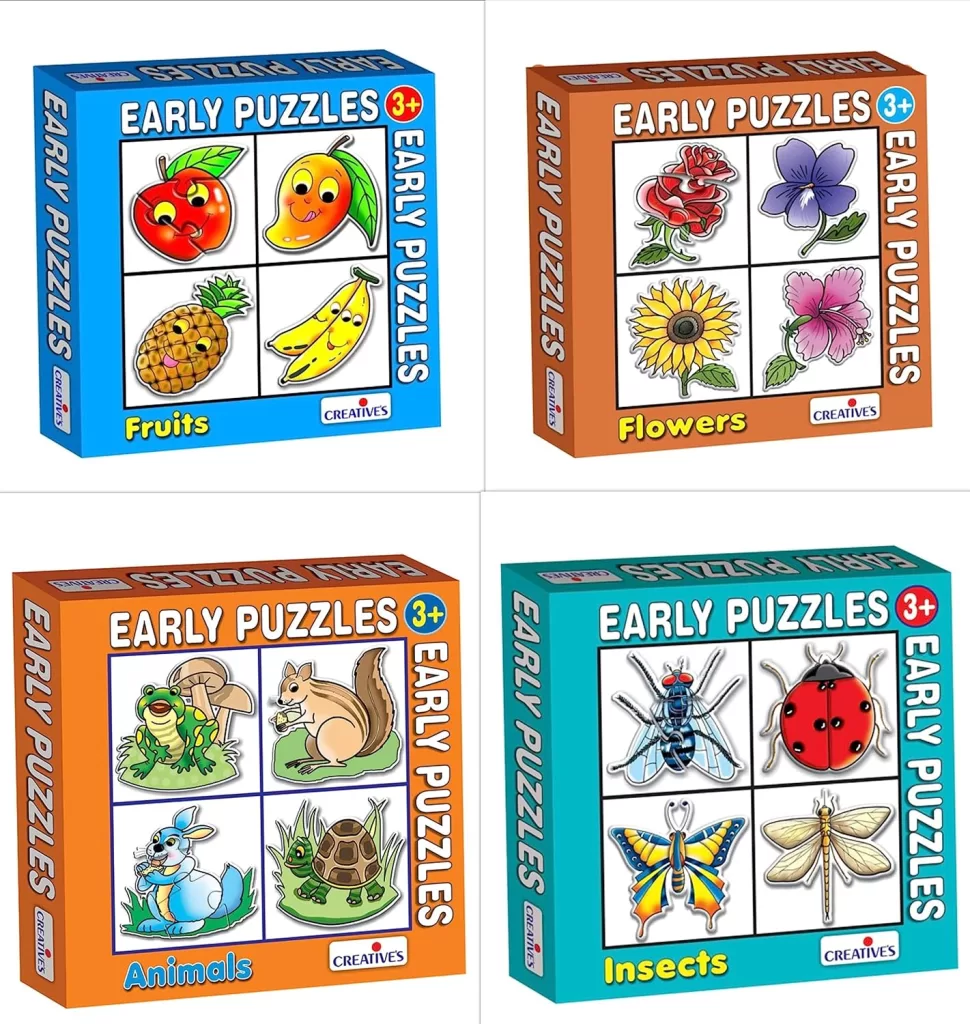 Creative's Early Puzzles Combo Pack Sets of 4