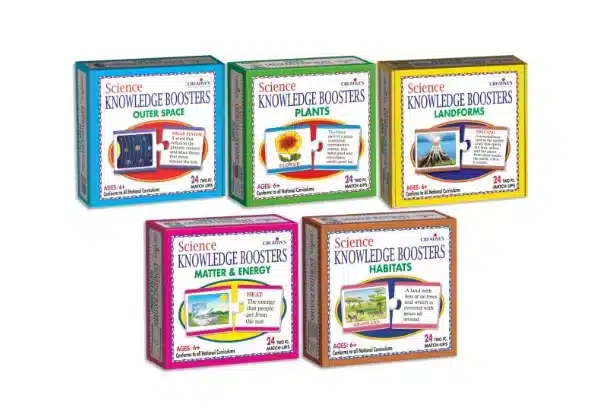 Creative's Science Knowledge Booster Pack of 5